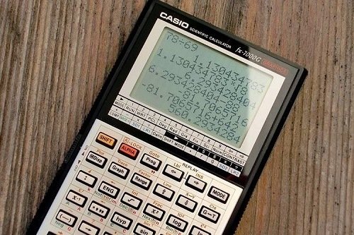 Calculating With Graphing Calc